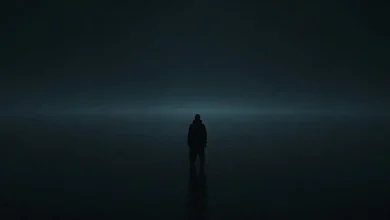 Akrep burcu sembolü, derin suları ve gizemi anlatan bir illüstrasyon.