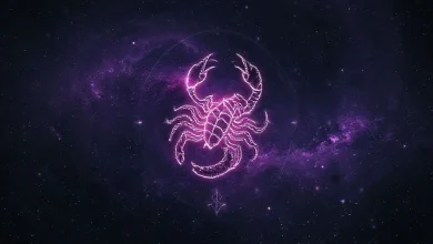 Akrep burcu, gezegenlerin yaşamına etkisini anlatan astroloji görseli. Burç yorumları, gezegenlerin gücü ve kader üzerindeki rolü.