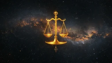 Terazi Burcu'nun estetik algısını ve sanata yansımasını anlatan zarif bir sanat eseri.